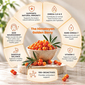 Himalayan Sea Buckthorn Berry Juice (Pulp) | 500 ml